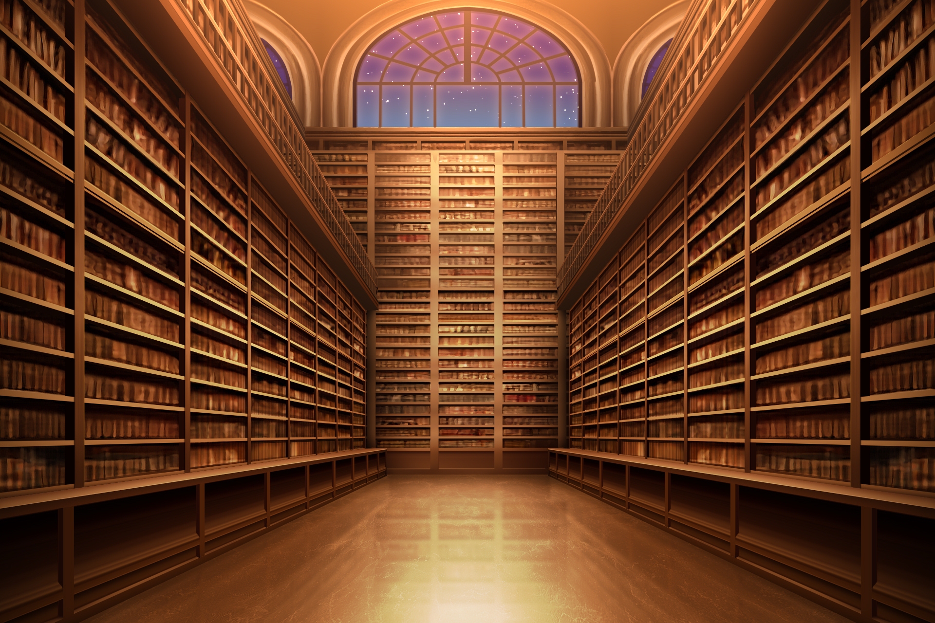 単品5種背景素材v81図書館