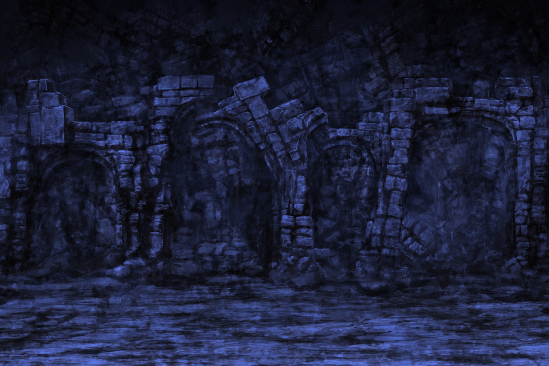 単品5種背景素材v83遺跡内