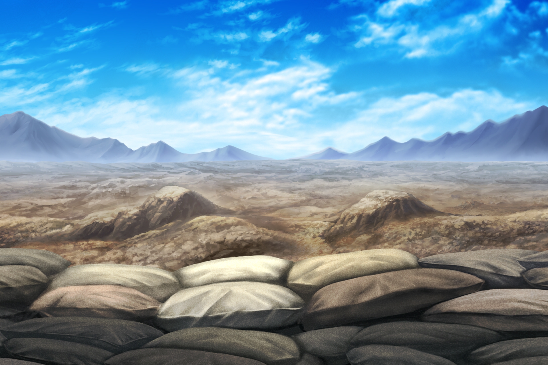 単品5種背景素材v86戦場