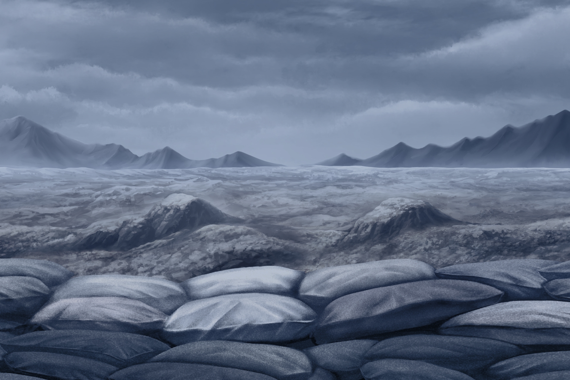 単品5種背景素材v86戦場