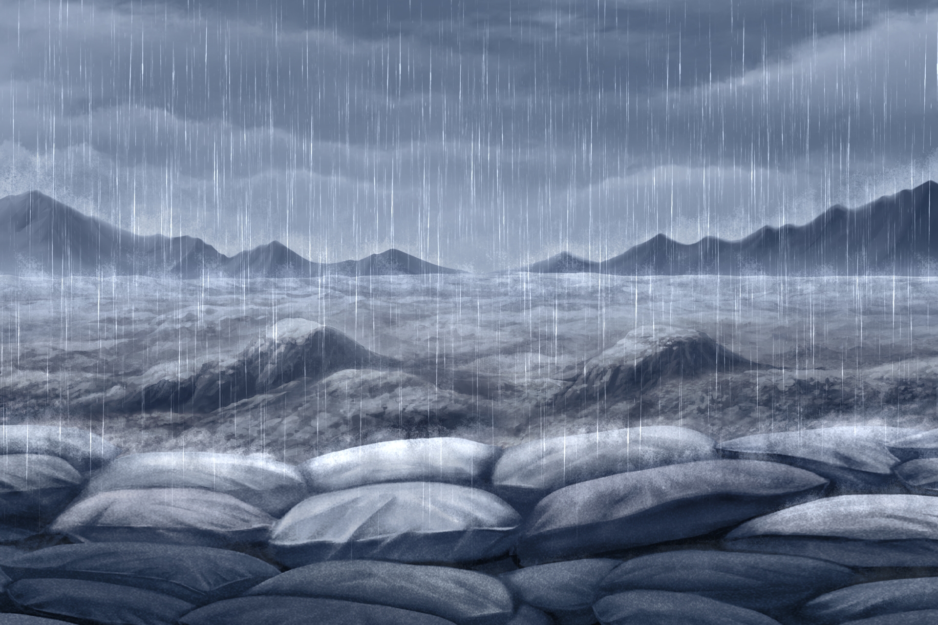 単品5種背景素材v86戦場