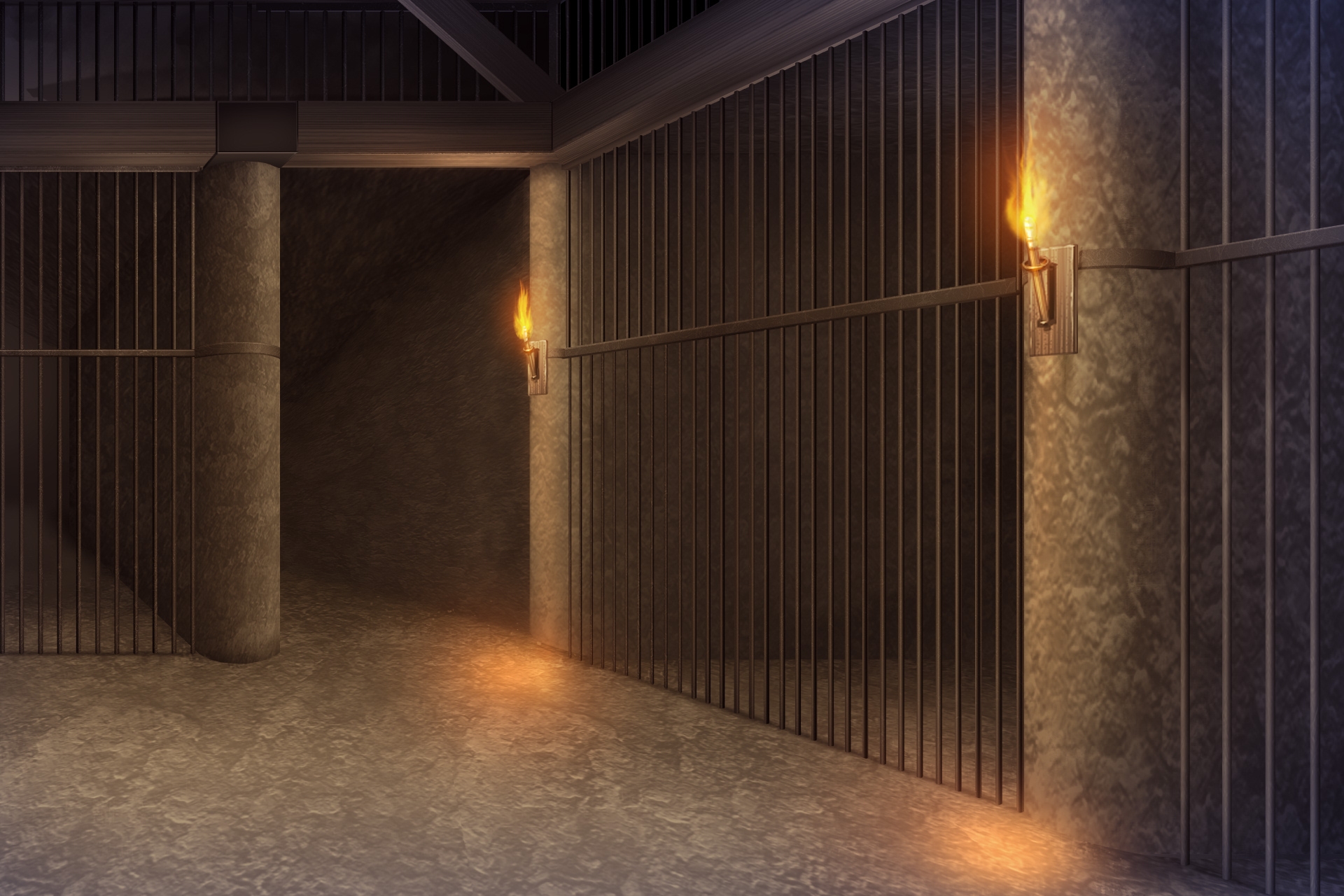 単品5種背景素材v84b牢屋2