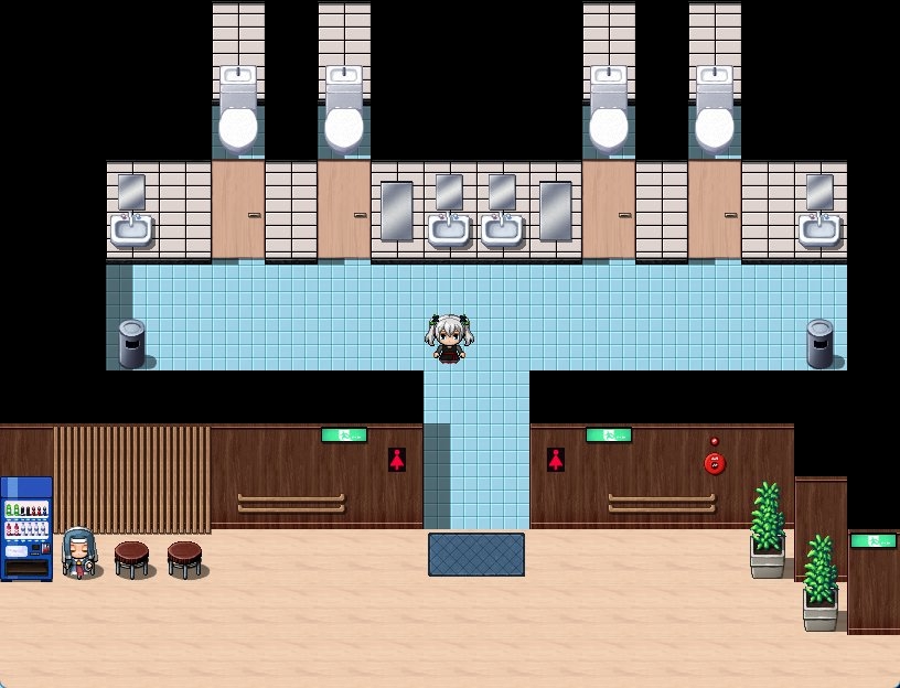 RPGツクールMV・MZ用 マップチップ・タイルセット06 『市民プール・スポーツジム』