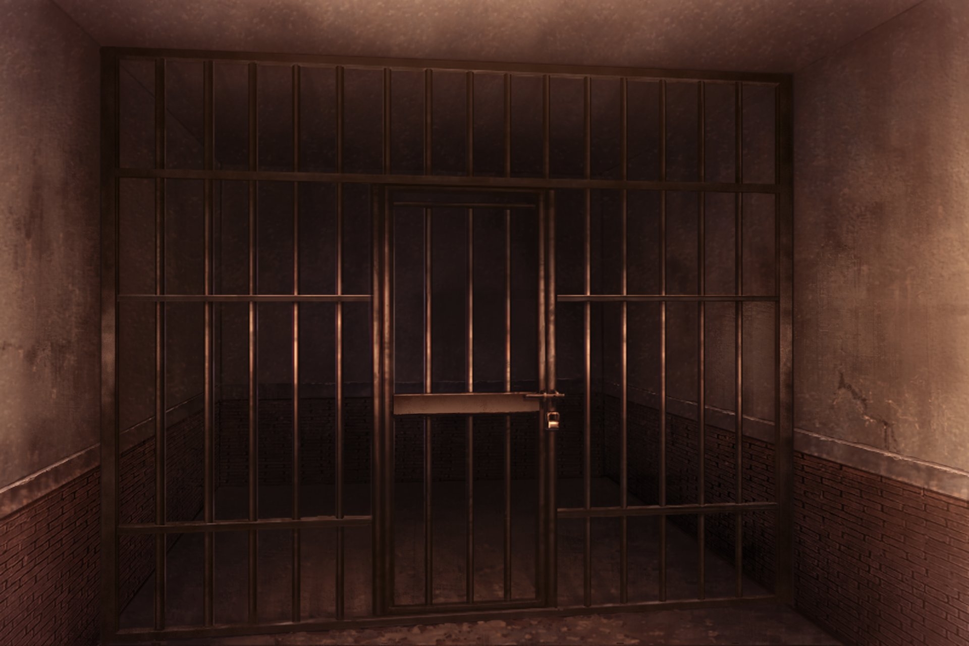 単品5種背景素材v84牢屋