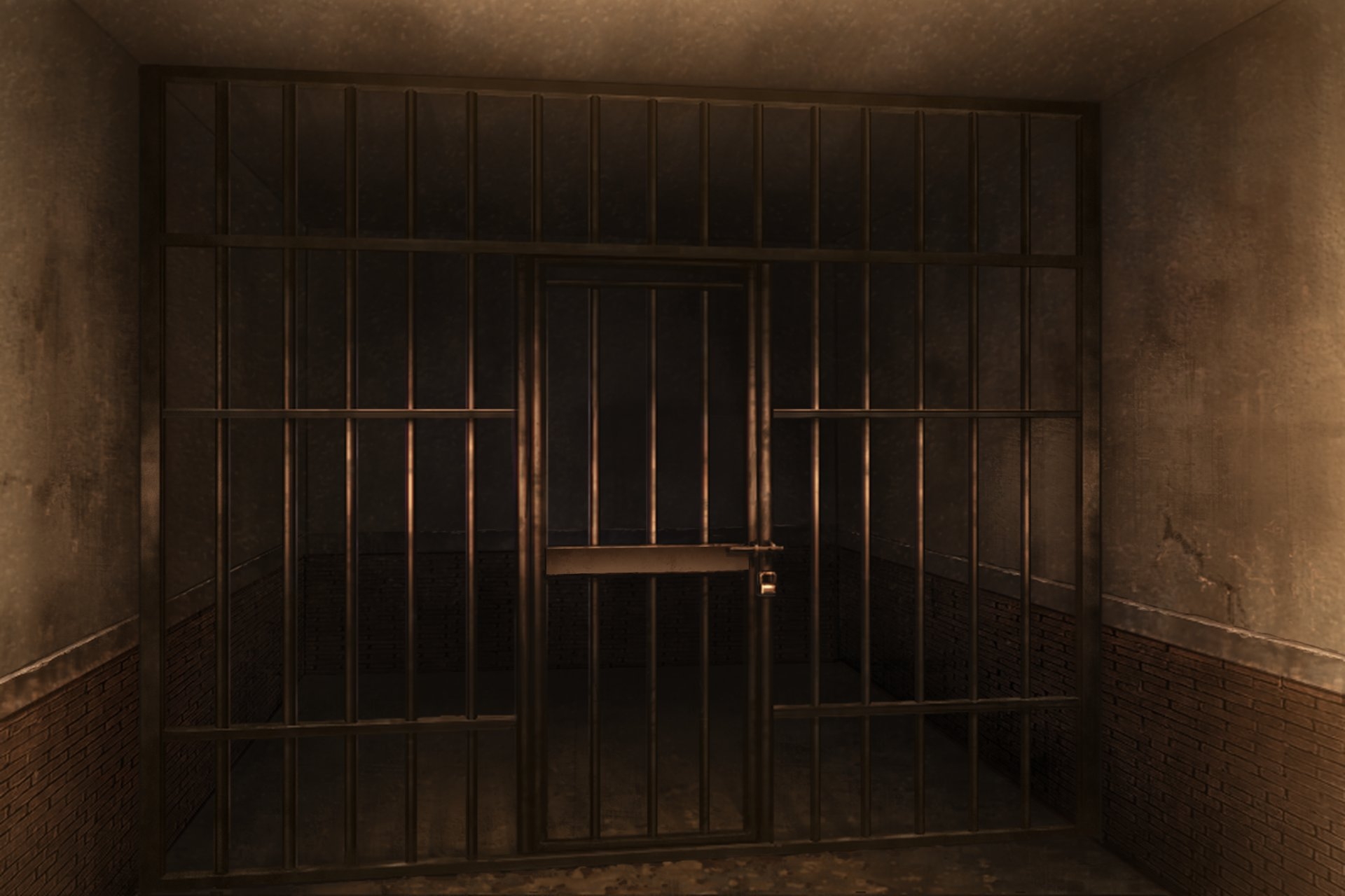 単品5種背景素材v84牢屋