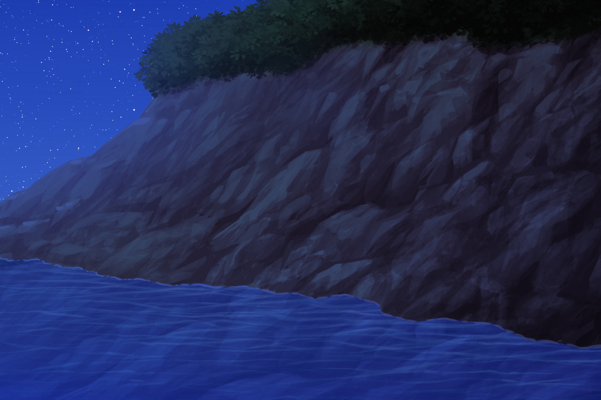 単品5種背景素材v90b崖下