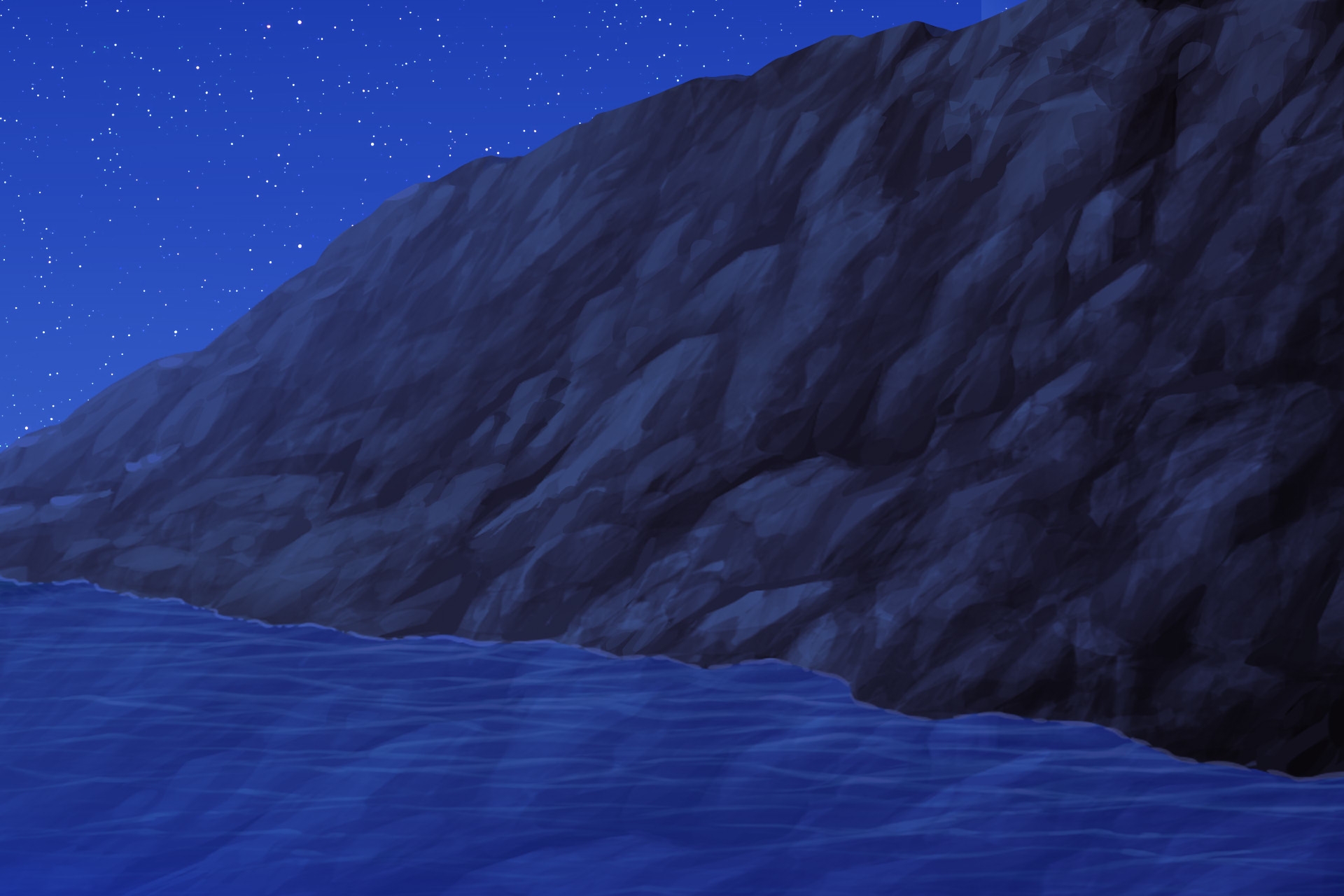 単品5種背景素材v90b崖下