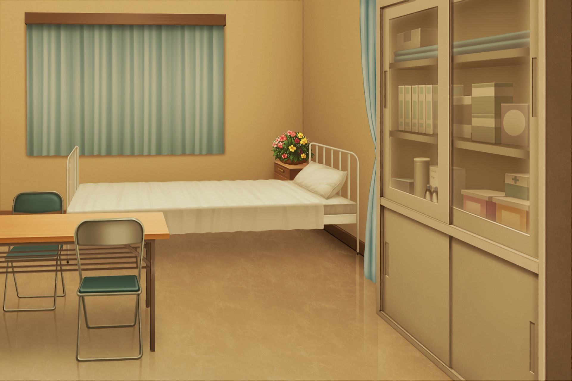 単品5種背景素材v91医務室