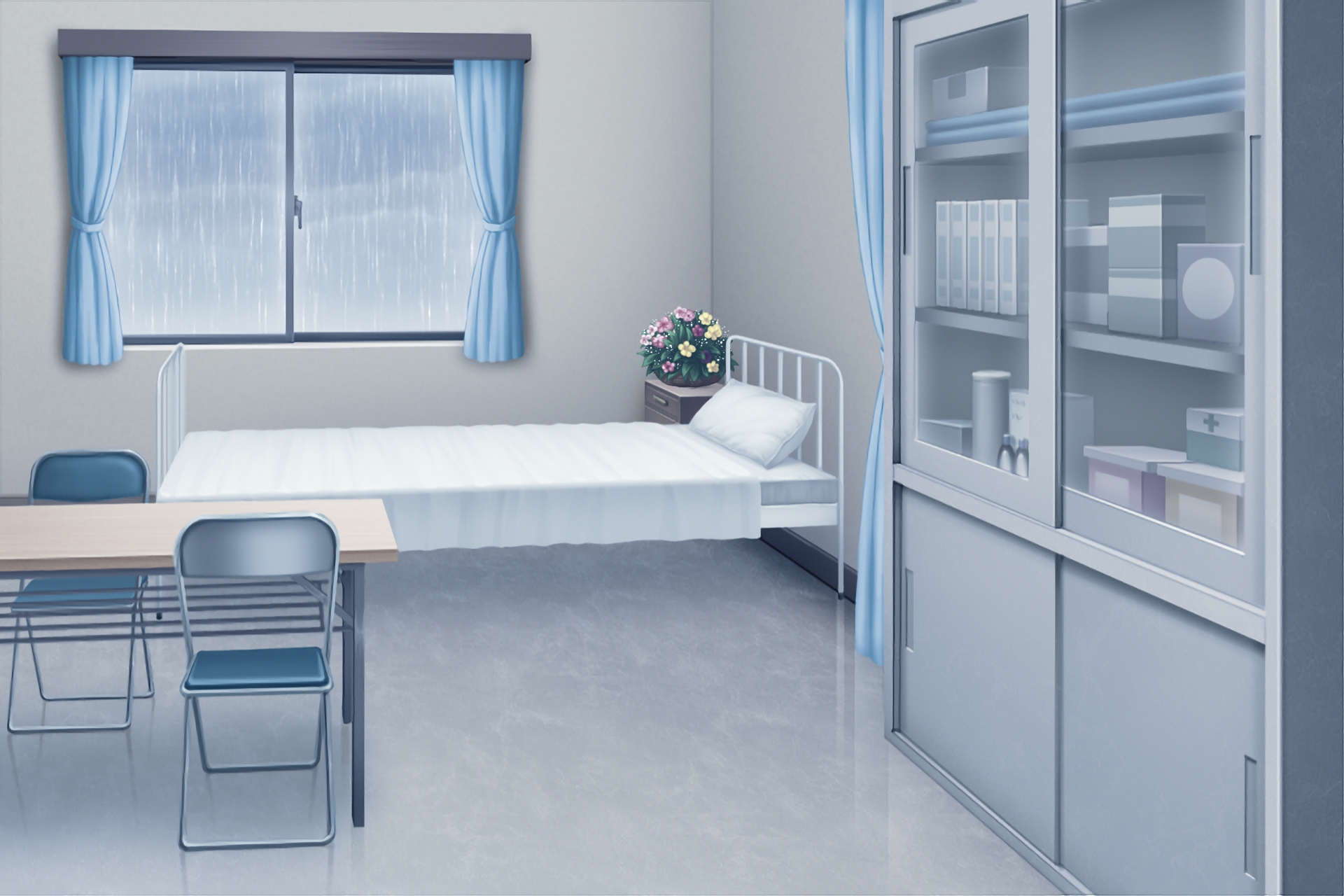 単品5種背景素材v91医務室