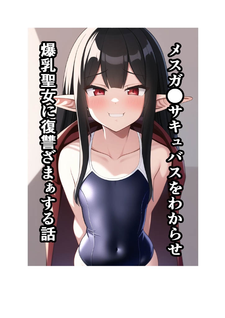 メスガ●サキュバスをわからせ、爆乳聖女に復讐ざまぁする話