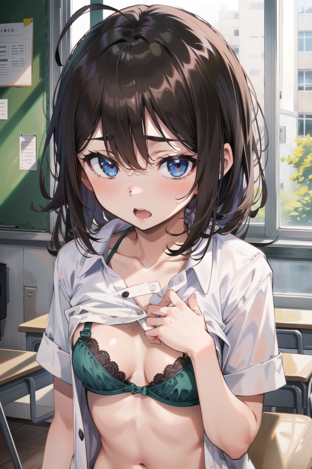 【1600枚】えっちな制服少女