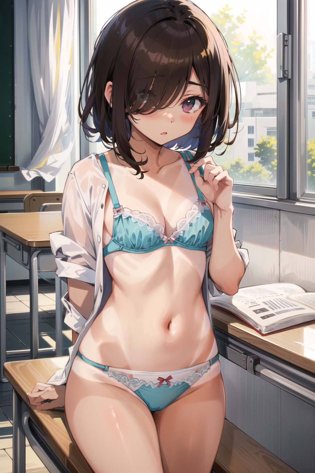 【1600枚】えっちな制服少女