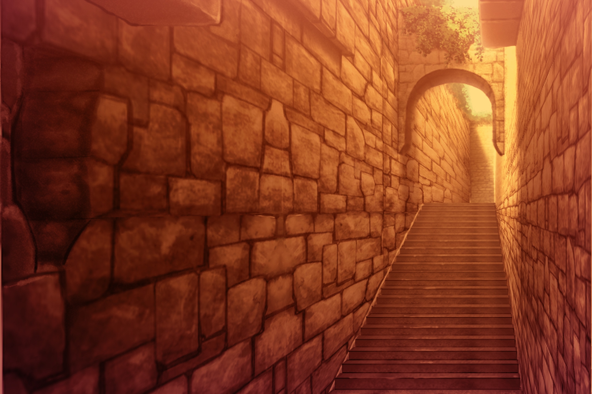 単品5種背景素材v92地下への階段