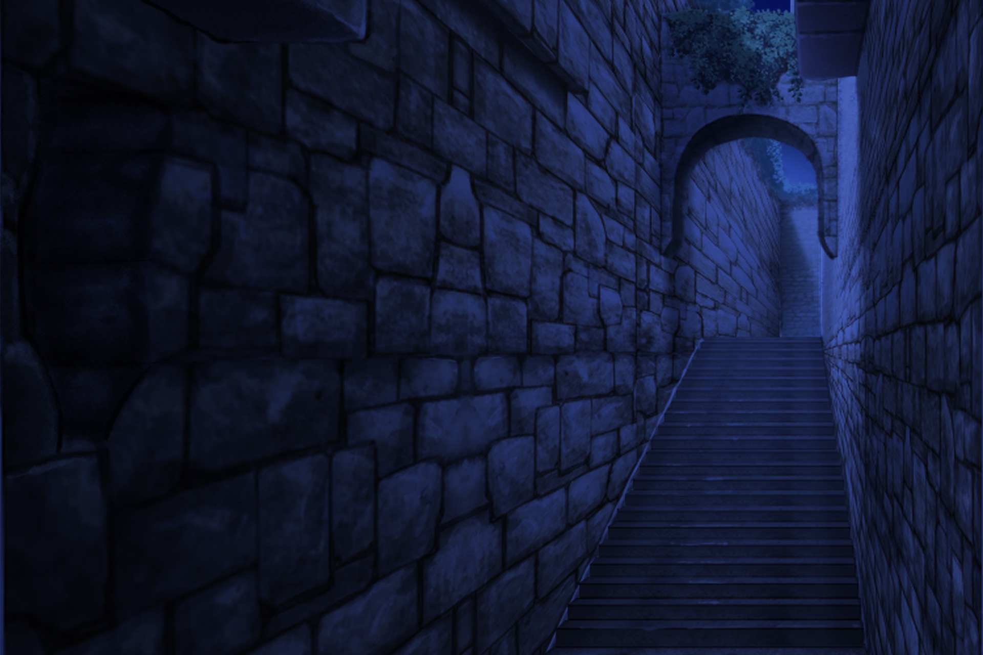 単品5種背景素材v92地下への階段