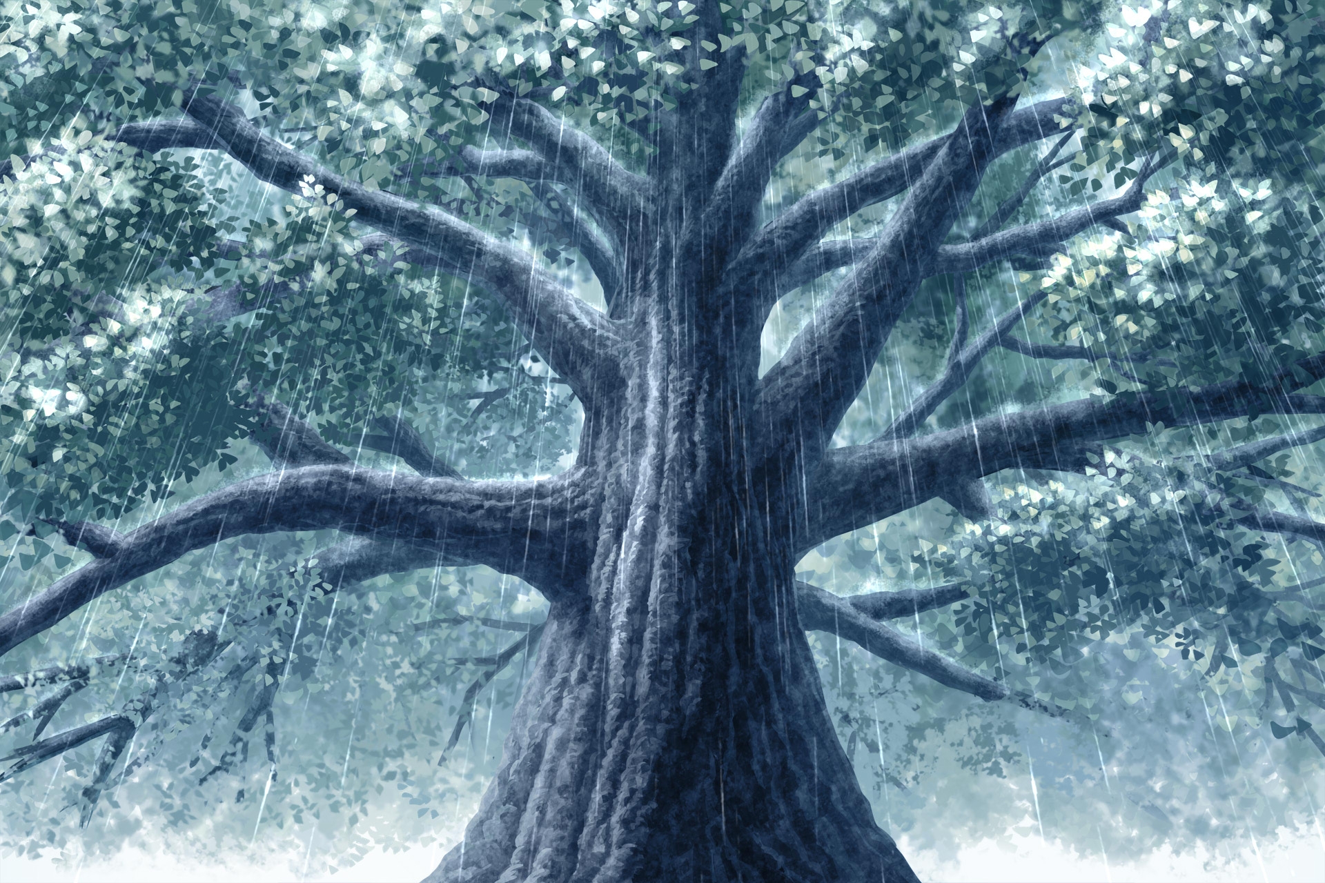 単品5種背景素材v93 世界樹