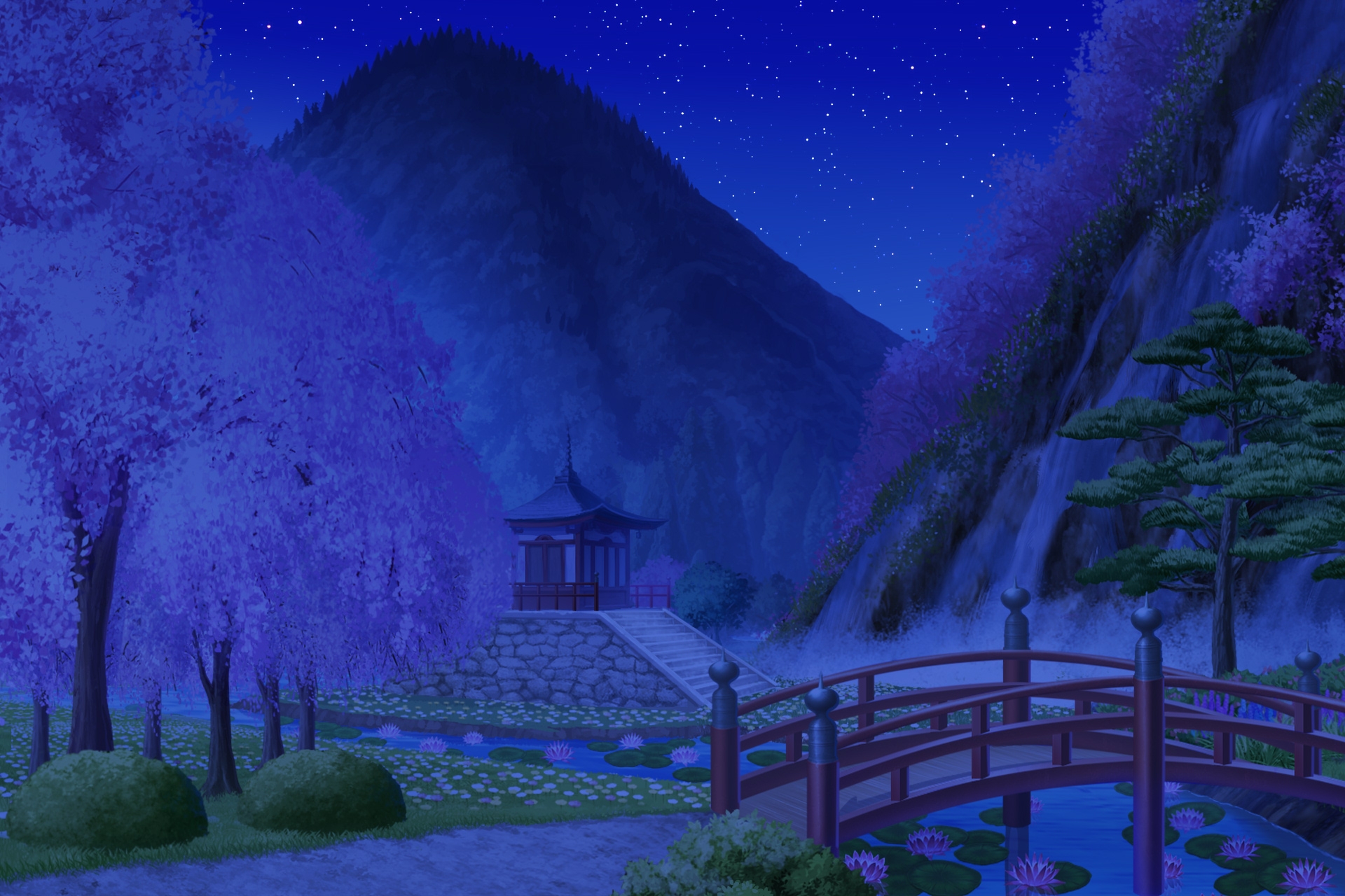 単品5種背景素材v95桃源郷