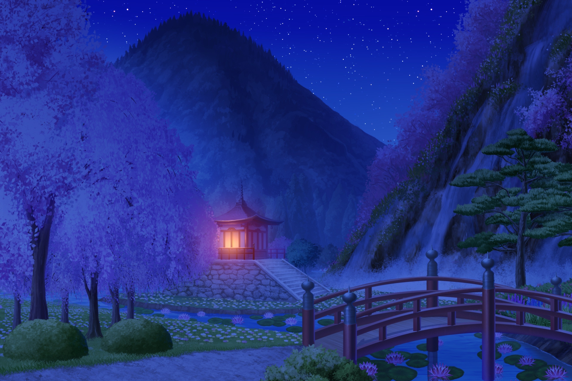 単品5種背景素材v95桃源郷