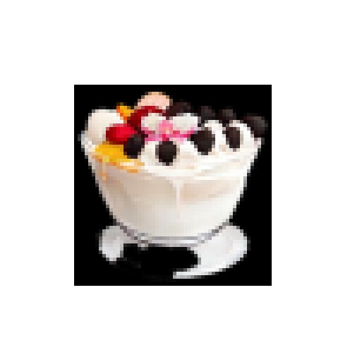 花とお茶のピクセル素材