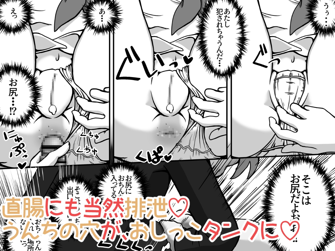 女の子達のお口に排泄しておしっこで堕としちゃうお話