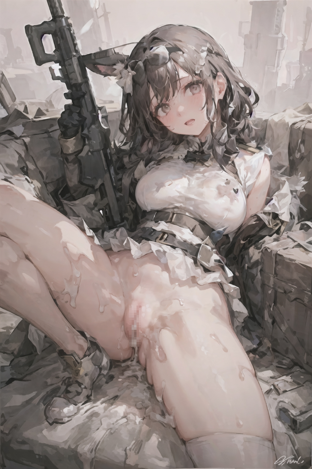 軍人少女の性欲処理 ☆高品質1018枚