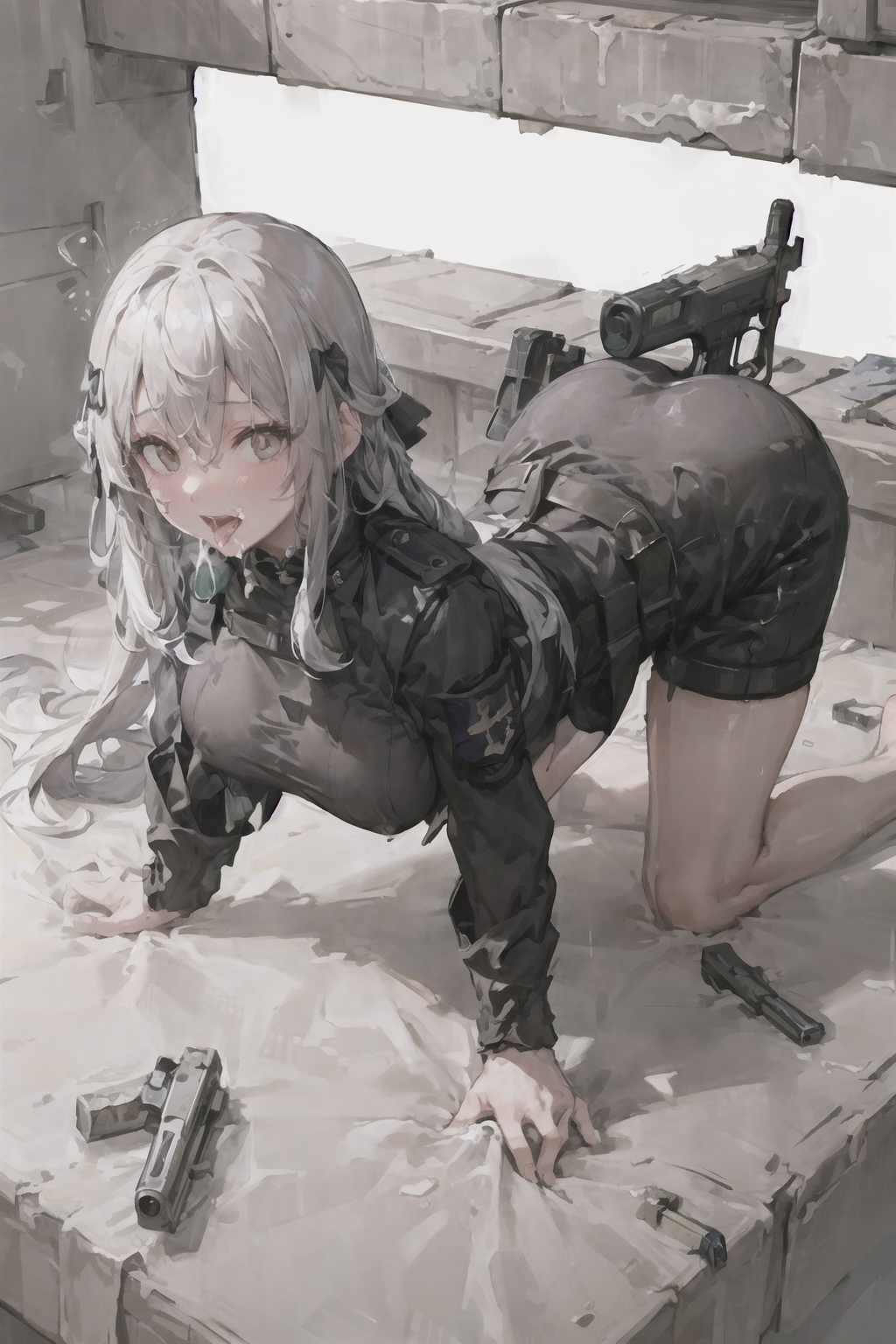 軍人少女の性欲処理 ☆高品質1018枚