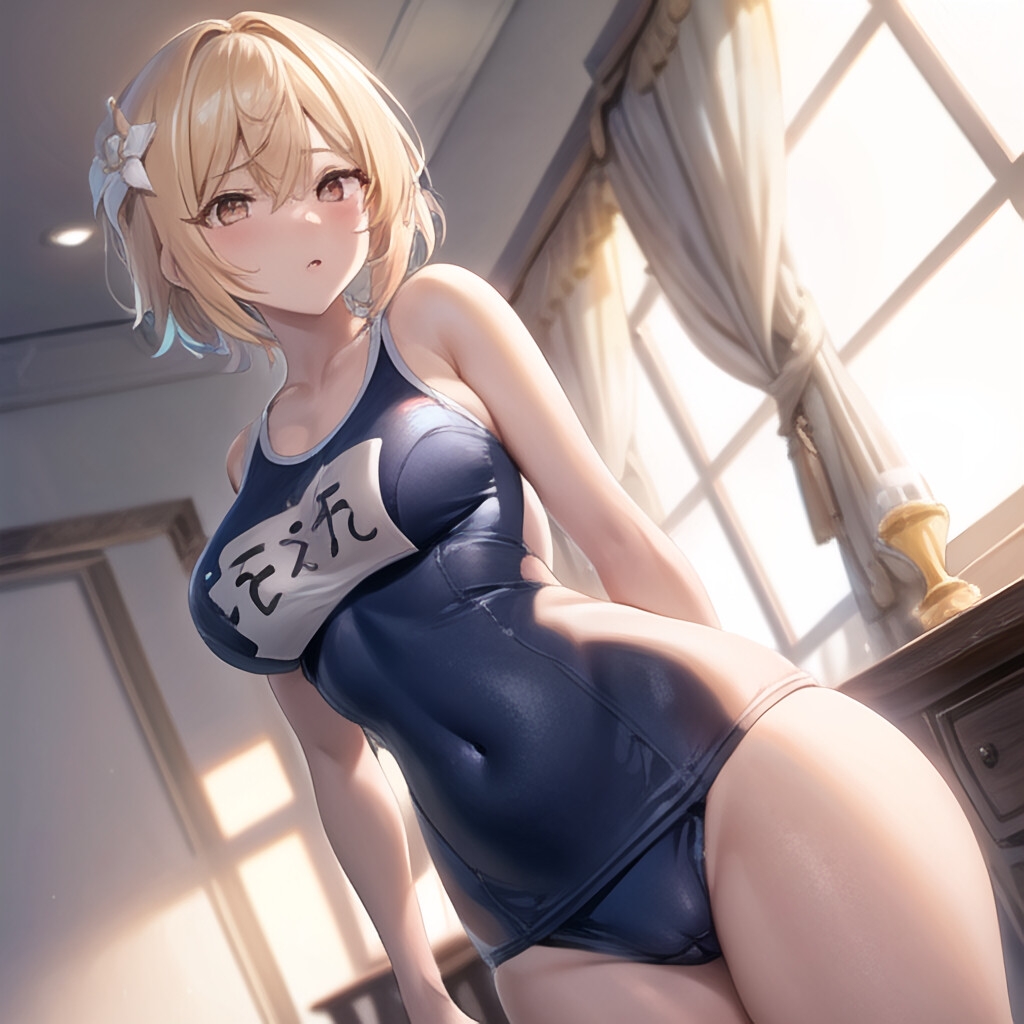 ゲームキャラ 17キャラのスク水 130枚