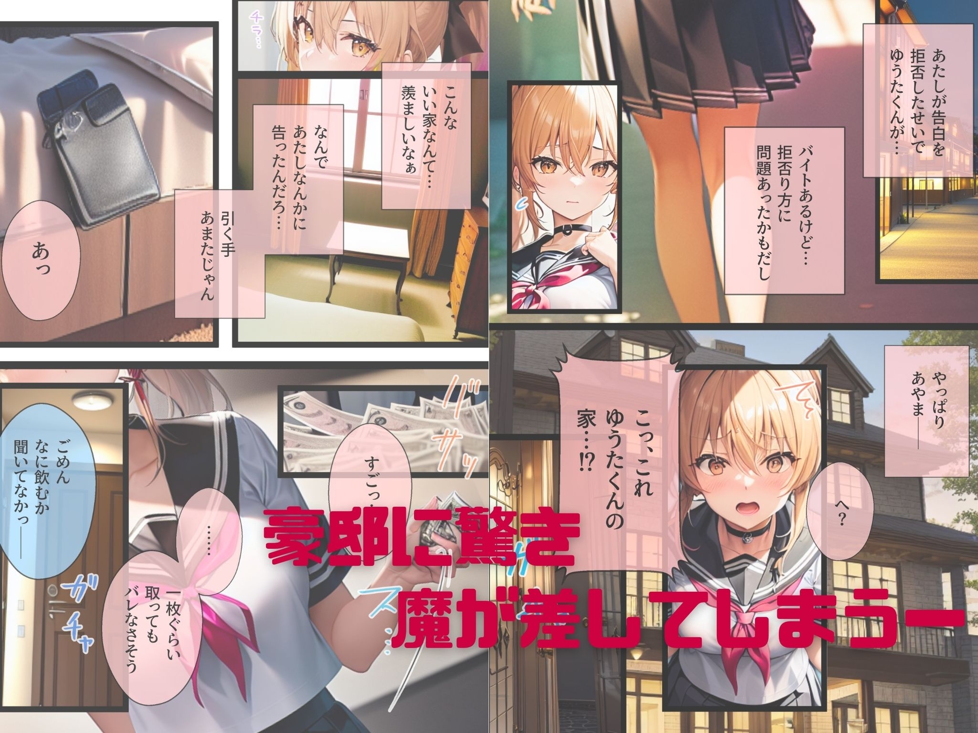 ぼっち・ざ・ふぁっく!〜陽キャ美少女に告白を断られたけどお金を払ったらヤらせてくれる処女ビッチだったのでお金とチンポで寝取ってあまあま両想いメス堕ちえっちします