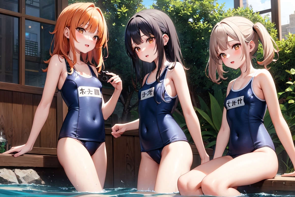 漂流スク水教室