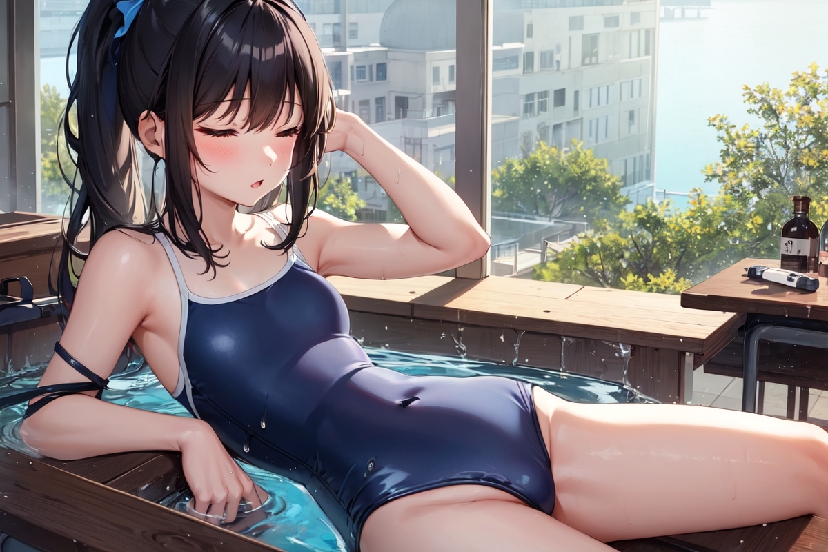 漂流スク水教室