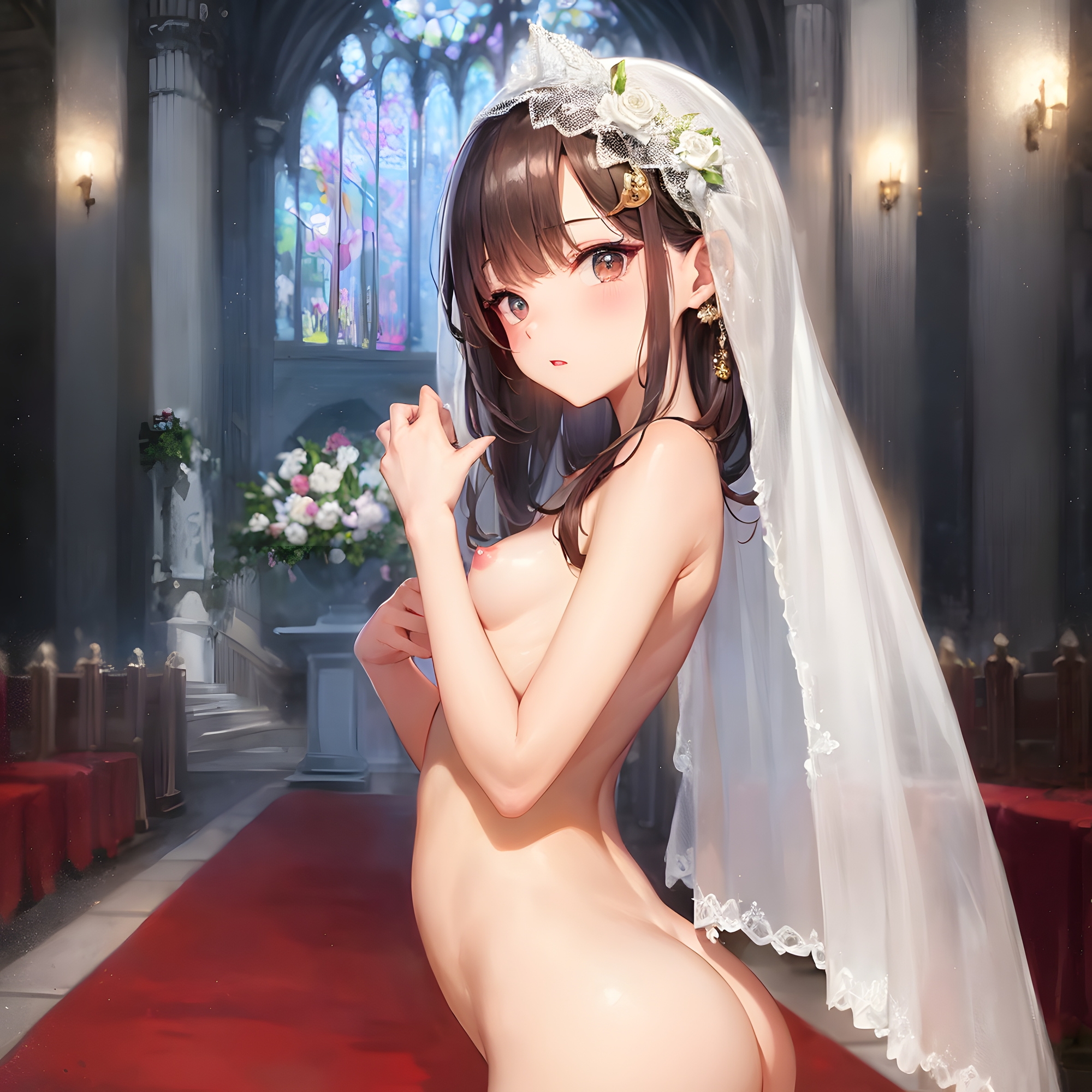 ヌード・ウェディング ～生まれたままの姿でゲストへの感謝を示す全裸の花嫁達～【総集編】