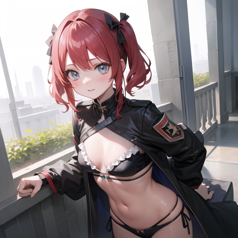 インドア水着女の子