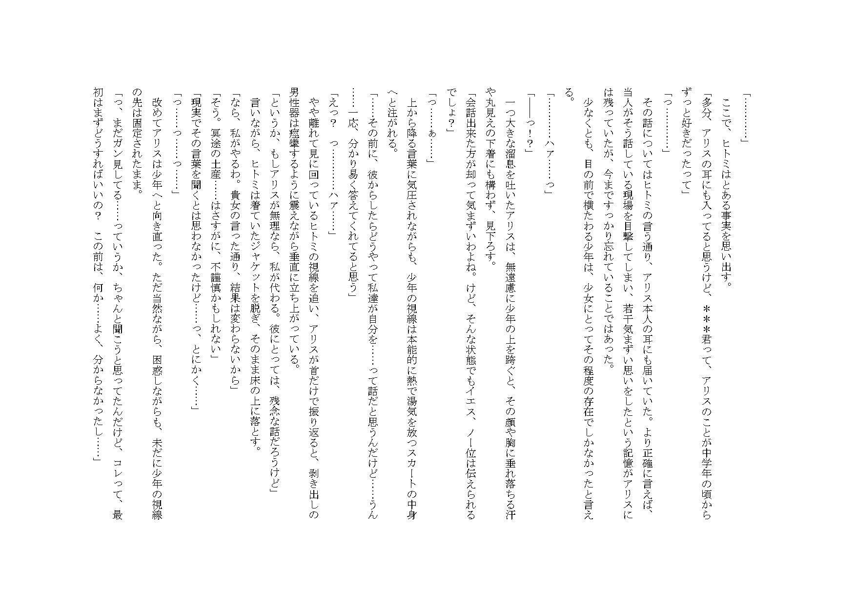 少女達が顔面騎乗や足や汗などで処刑する話3