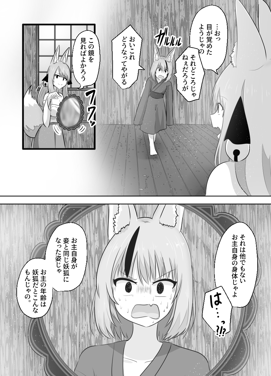 妖狐にされた男～妖狐を倒すはずだったのに～