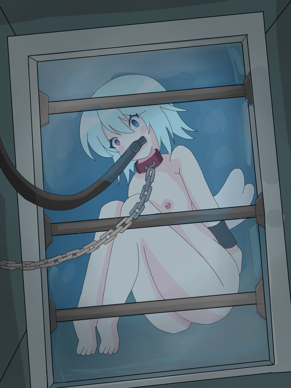 敗北ヒロインが四肢欠損!? ～電気責め、水責め等で絶頂管理される話～