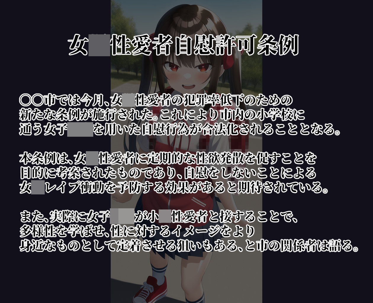 J○で見抜きしても良い世界 -メスガキver-