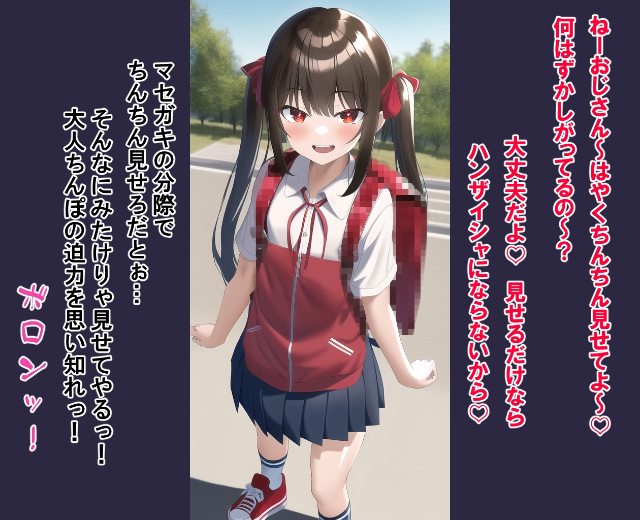 J○で見抜きしても良い世界 -メスガキver-