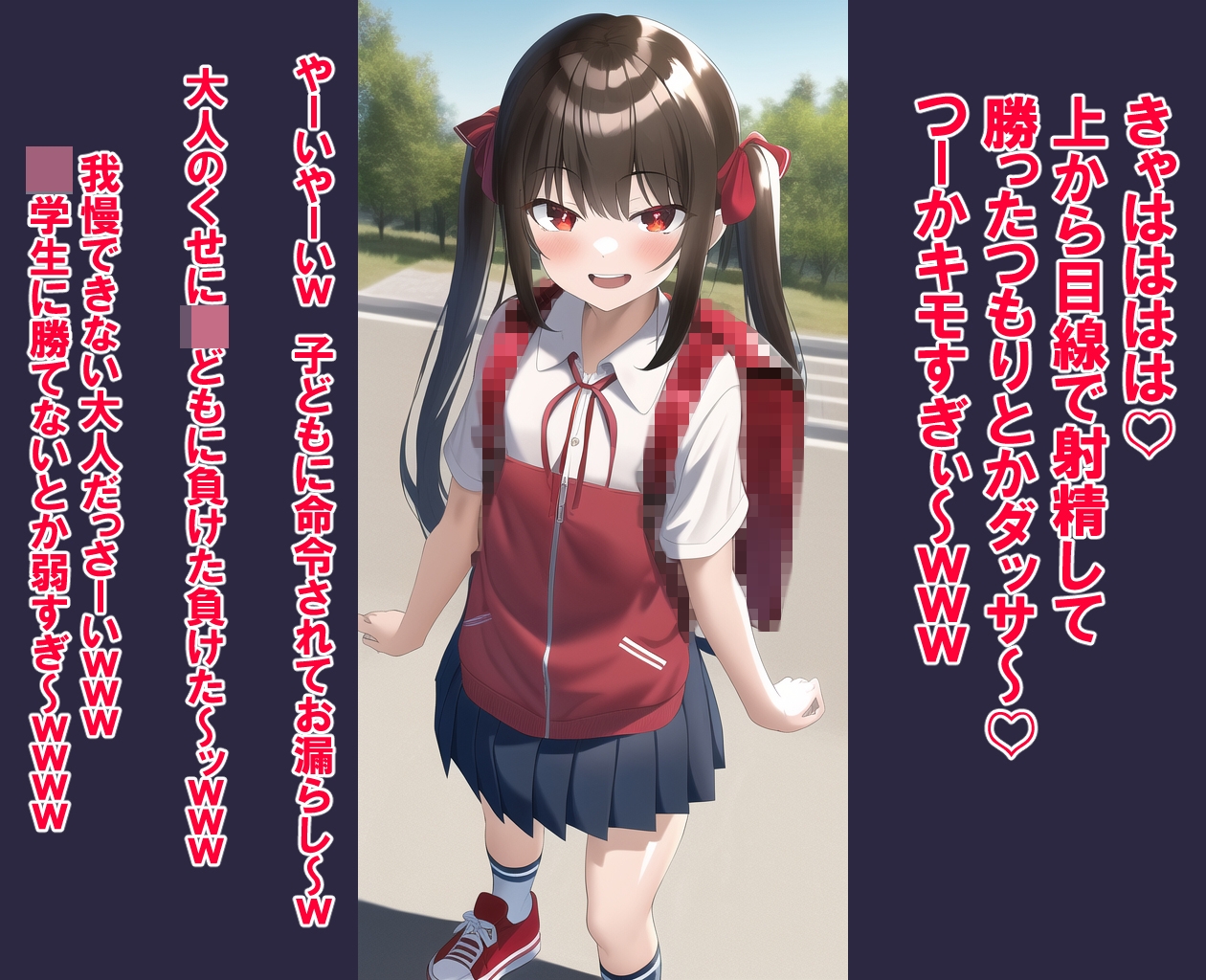 J○で見抜きしても良い世界 -メスガキver-