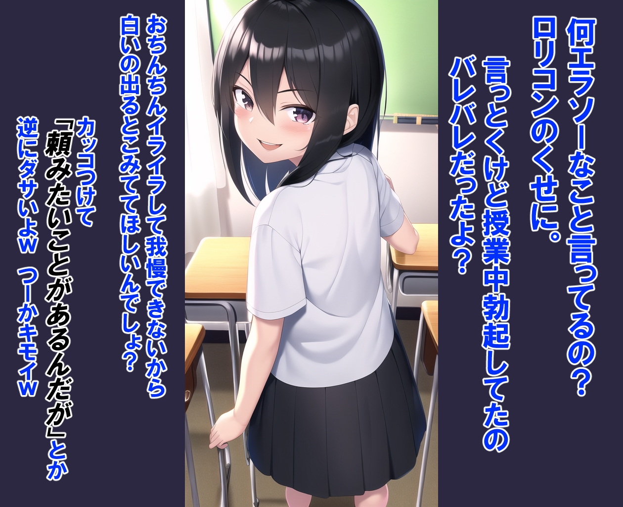 J○で見抜きしても良い世界 -メスガキver-