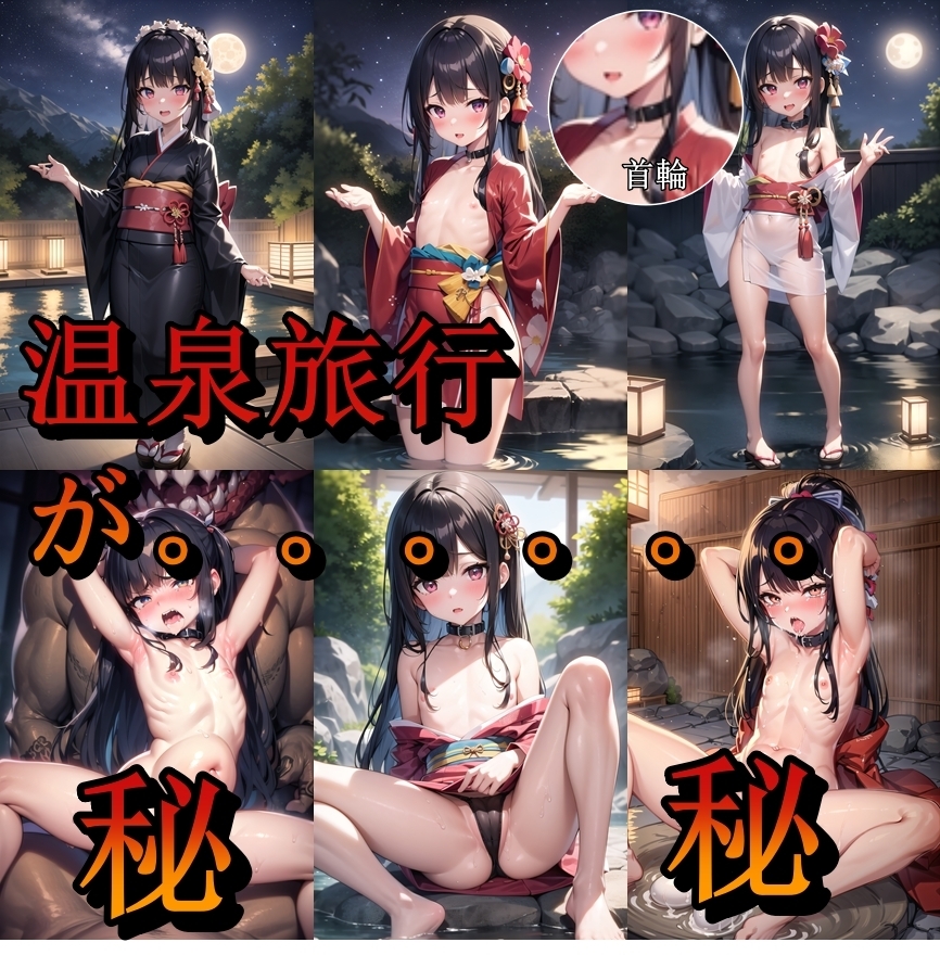 魔法の首輪で支配された少女の異次元生活