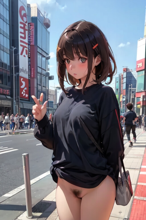 恥ずかしがりながらスカートをめくってアソコを見せてくれる女の子集【205枚】