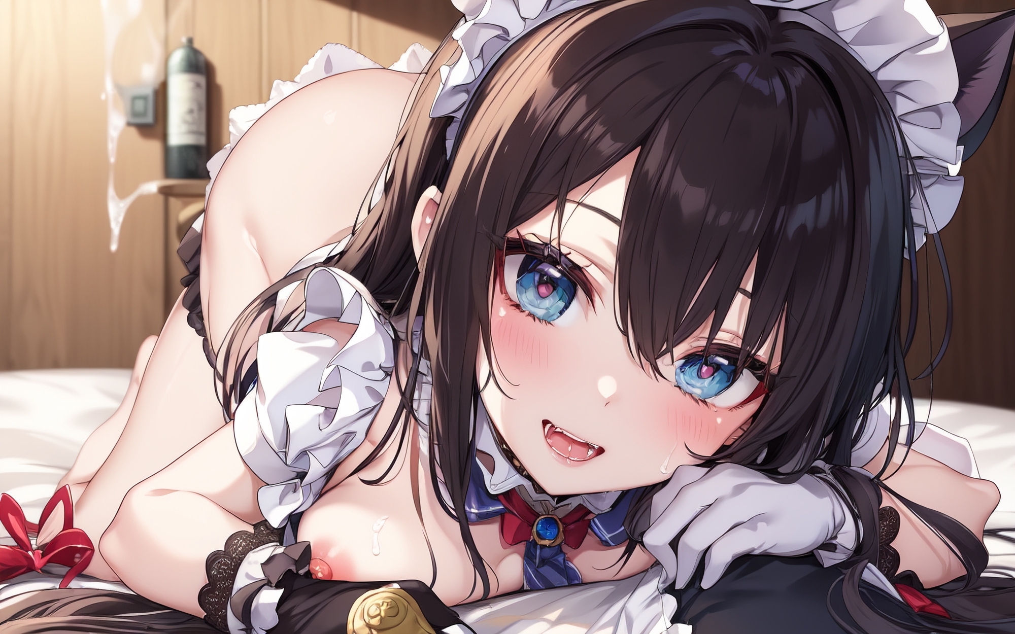 [525枚]ロリ貧乳ねこみみメイドとえっち[DLsite限定おまけ30枚]