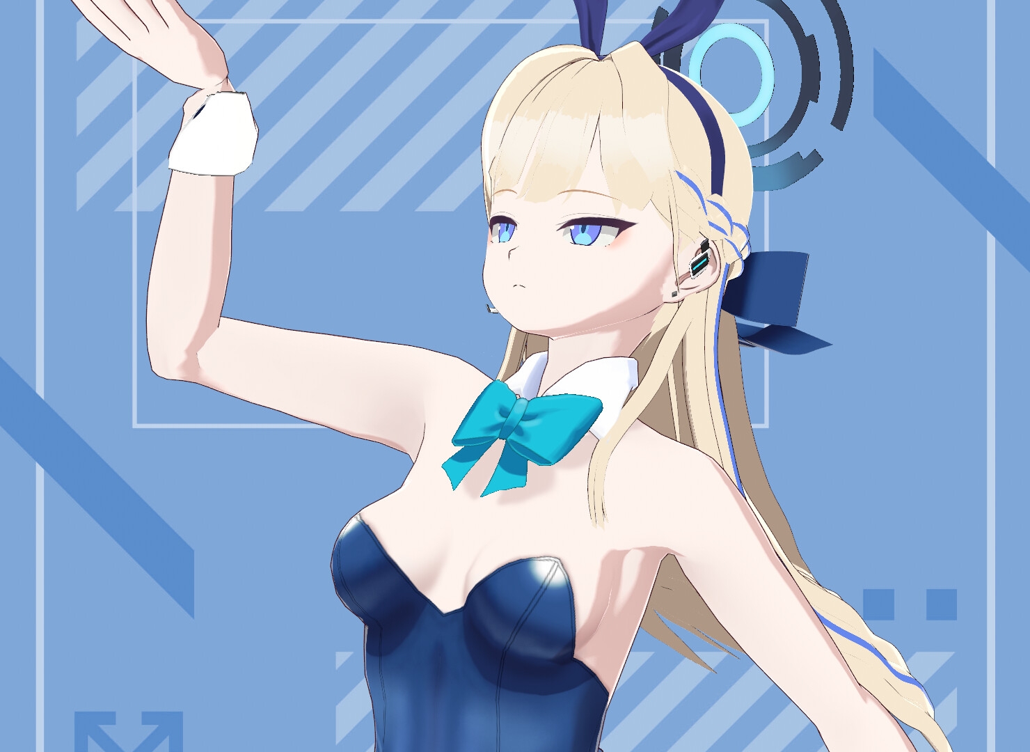 【VRM 同人作品】バニーガール トキ(ブルアカ)