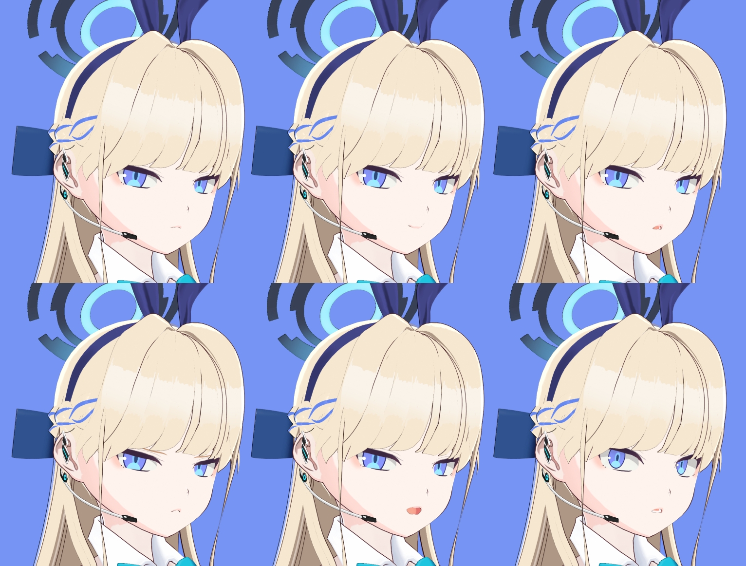 【VRM 同人作品】バニーガール トキ(ブルアカ)