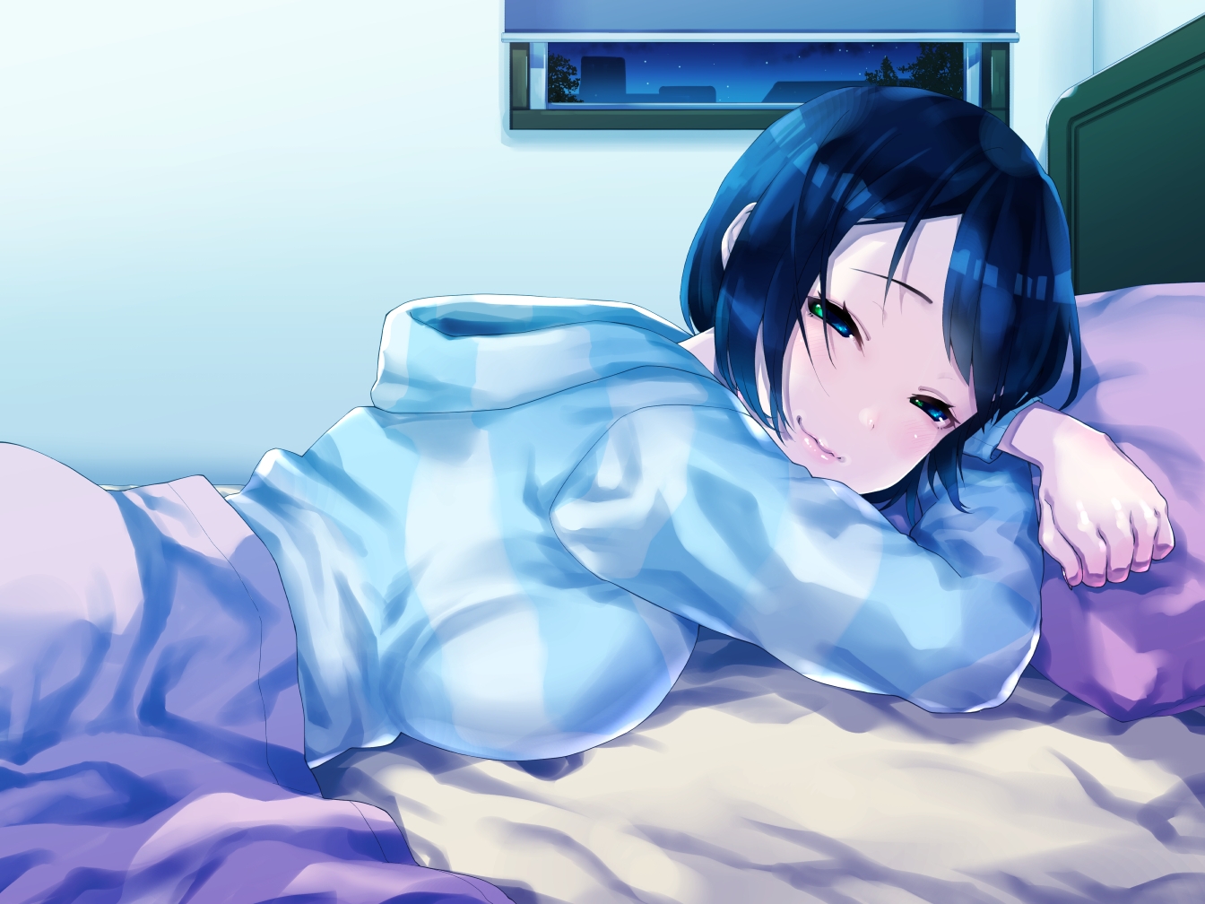 お姉ちゃんと添い寝する夜。