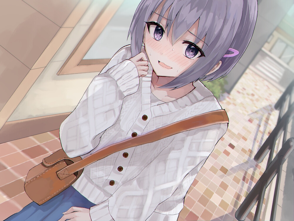 陰キャの裏垢女子とおしがま対決するお話