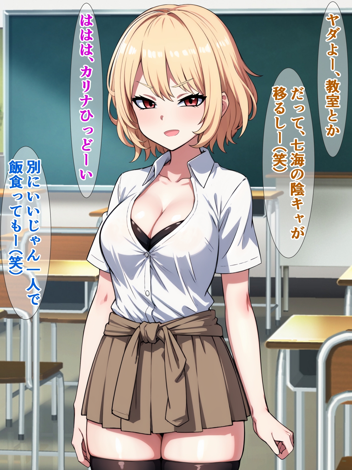 あの生意気ギャルをチン堕ち無様絶頂させないと私、死んじゃうんですか!?