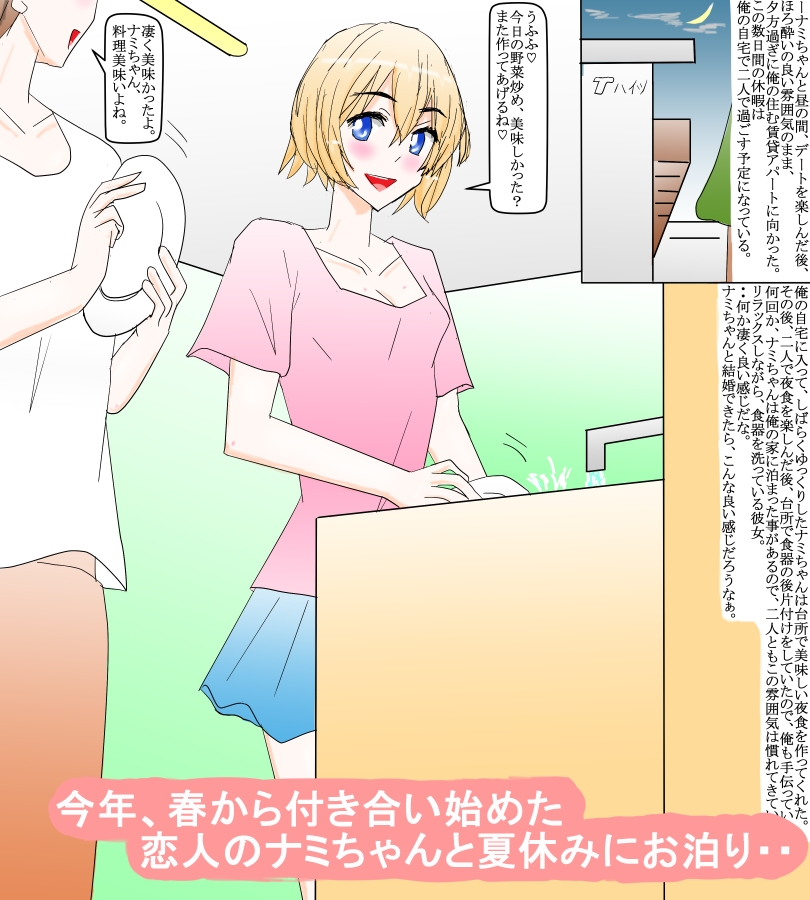 大学生の彼女と久しぶりにお泊りします!