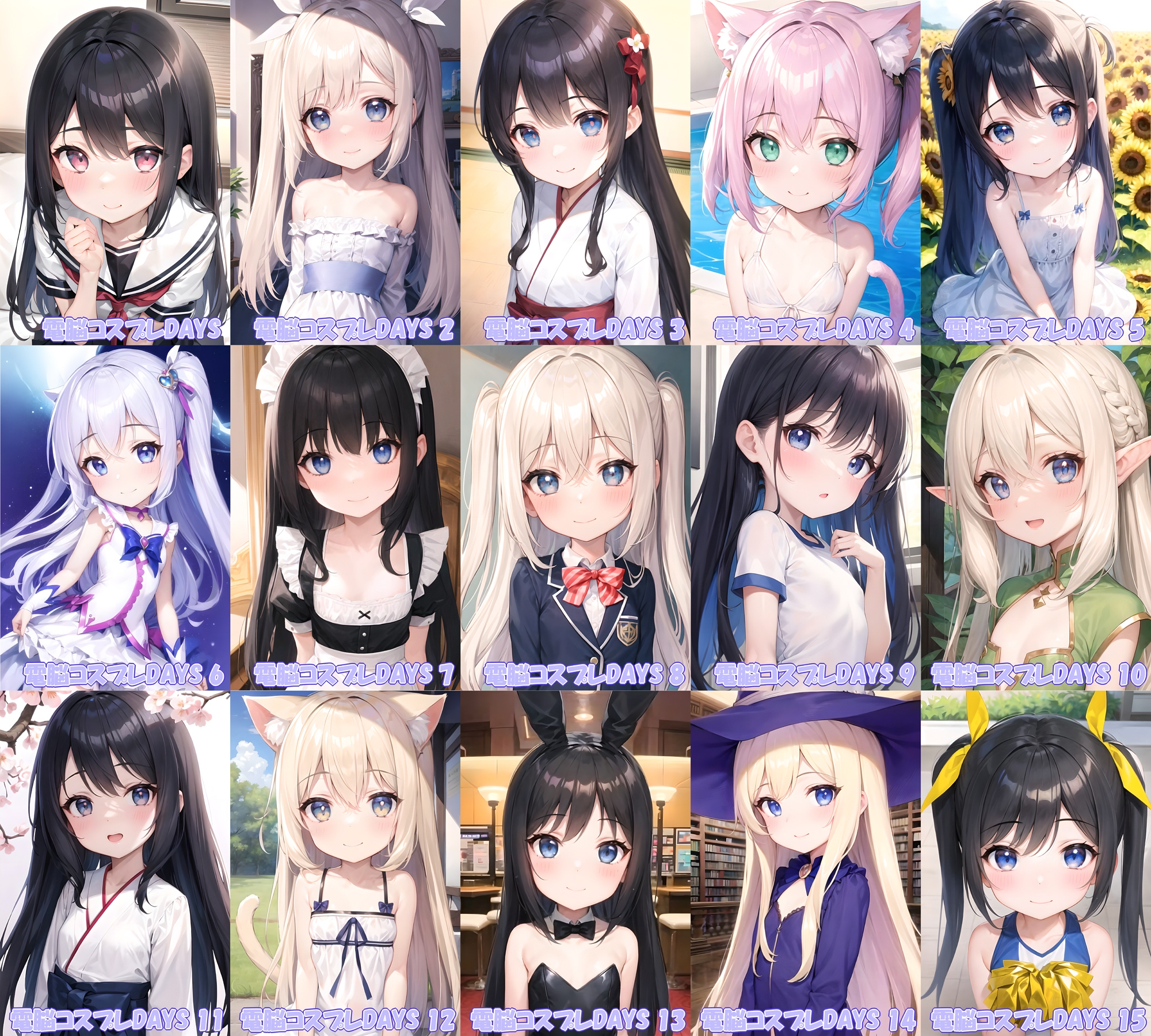 電脳コスプレDAYS 総集編