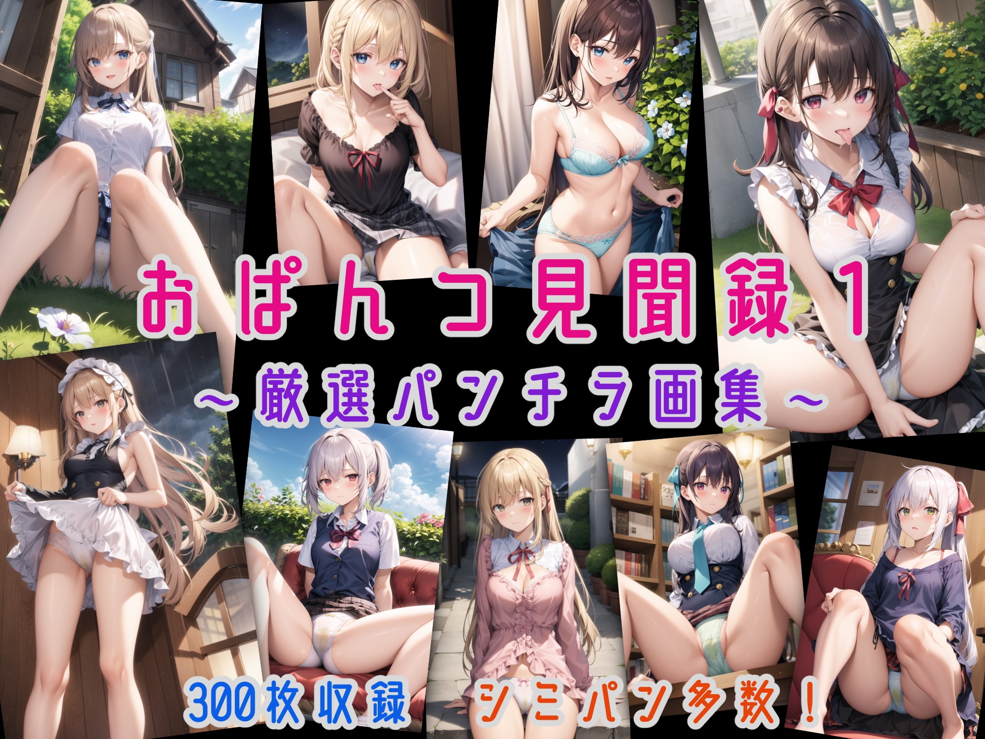 おぱんつ見聞録1 ～厳選パンチラ画集～