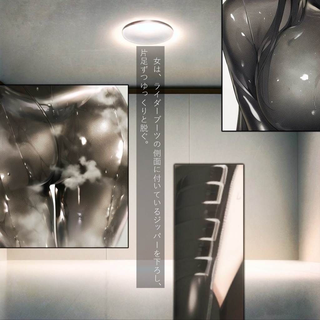 顔面騎乗処刑人 同人CG集ver